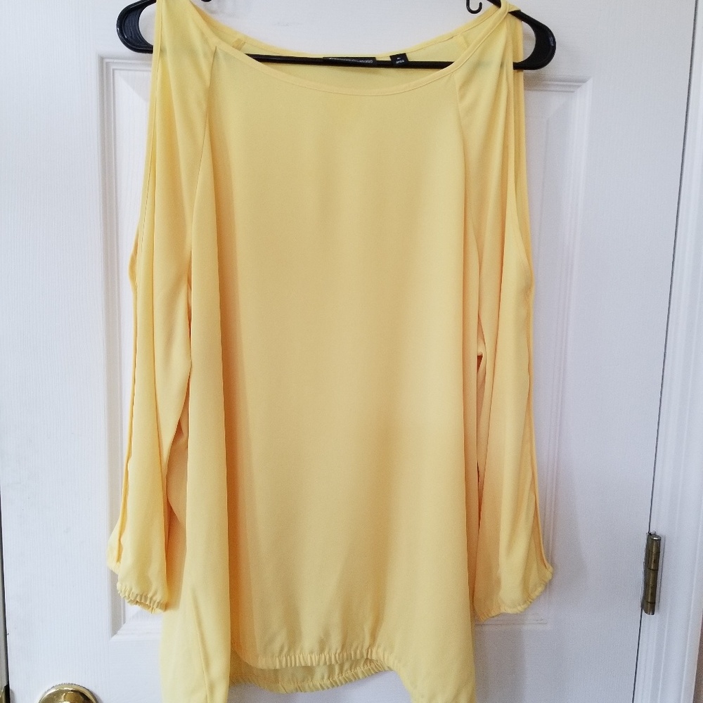 Yellow blouse